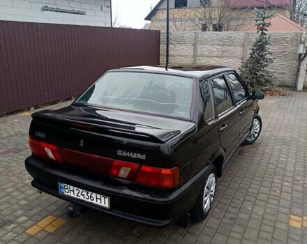 Чорний ВАЗ 2115 Самара, об'ємом двигуна 1.6 л та пробігом 190 тис. км за 1800 $, фото 8 на Automoto.ua