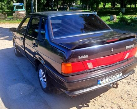 Чорний ВАЗ 2115 Самара, об'ємом двигуна 1.6 л та пробігом 200 тис. км за 1700 $, фото 2 на Automoto.ua