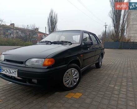 Чорний ВАЗ 2115 Самара, об'ємом двигуна 1.6 л та пробігом 190 тис. км за 1800 $, фото 2 на Automoto.ua