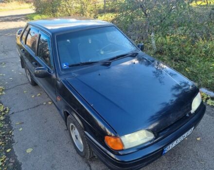 Черный ВАЗ 2115 Самара, объемом двигателя 1.6 л и пробегом 177 тыс. км за 1550 $, фото 2 на Automoto.ua