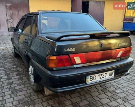 Черный ВАЗ 2115 Самара, объемом двигателя 1.6 л и пробегом 295 тыс. км за 1900 $, фото 6 на Automoto.ua