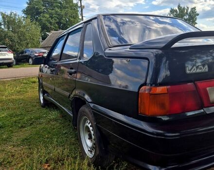 Черный ВАЗ 2115 Самара, объемом двигателя 1.6 л и пробегом 200 тыс. км за 1700 $, фото 6 на Automoto.ua