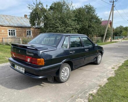 Чорний ВАЗ 2115 Самара, об'ємом двигуна 1.6 л та пробігом 204 тис. км за 2000 $, фото 3 на Automoto.ua