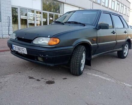 Чорний ВАЗ 2115 Самара, об'ємом двигуна 1.5 л та пробігом 430 тис. км за 1750 $, фото 2 на Automoto.ua