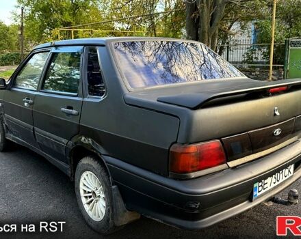 Чорний ВАЗ 2115 Самара, об'ємом двигуна 1.6 л та пробігом 300 тис. км за 900 $, фото 4 на Automoto.ua