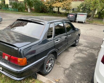 Черный ВАЗ 2115 Самара, объемом двигателя 1.6 л и пробегом 420 тыс. км за 2000 $, фото 2 на Automoto.ua