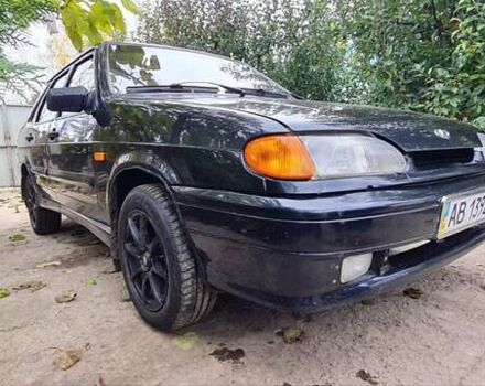 Черный ВАЗ 2115 Самара, объемом двигателя 1.6 л и пробегом 110 тыс. км за 2600 $, фото 6 на Automoto.ua