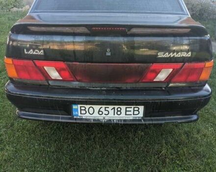 Черный ВАЗ 2115 Самара, объемом двигателя 1.6 л и пробегом 130 тыс. км за 1700 $, фото 11 на Automoto.ua