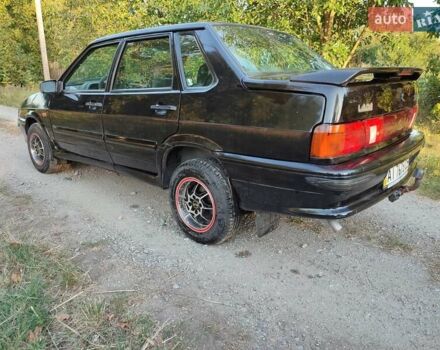 Черный ВАЗ 2115 Самара, объемом двигателя 1.6 л и пробегом 65 тыс. км за 2300 $, фото 3 на Automoto.ua