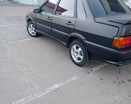 Чорний ВАЗ 2115 Самара, об'ємом двигуна 1.5 л та пробігом 430 тис. км за 1750 $, фото 3 на Automoto.ua