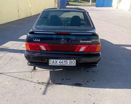 Чорний ВАЗ 2115 Самара, об'ємом двигуна 1.6 л та пробігом 122 тис. км за 2100 $, фото 4 на Automoto.ua
