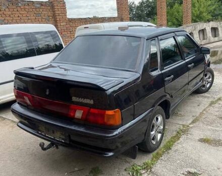 Черный ВАЗ 2115 Самара, объемом двигателя 1.6 л и пробегом 155 тыс. км за 999 $, фото 5 на Automoto.ua