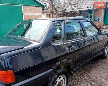 Черный ВАЗ 2115 Самара, объемом двигателя 1.6 л и пробегом 83 тыс. км за 2500 $, фото 7 на Automoto.ua