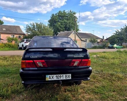 Черный ВАЗ 2115 Самара, объемом двигателя 1.6 л и пробегом 200 тыс. км за 1700 $, фото 5 на Automoto.ua