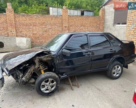 Черный ВАЗ 2115 Самара, объемом двигателя 1.6 л и пробегом 155 тыс. км за 999 $, фото 3 на Automoto.ua