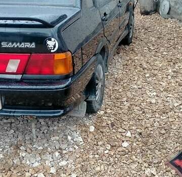 Черный ВАЗ 2115 Самара, объемом двигателя 1.6 л и пробегом 300 тыс. км за 2500 $, фото 3 на Automoto.ua