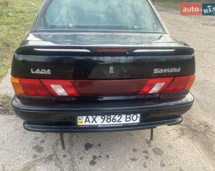 Черный ВАЗ 2115 Самара, объемом двигателя 1.6 л и пробегом 138 тыс. км за 2500 $, фото 4 на Automoto.ua