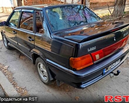 Черный ВАЗ 2115 Самара, объемом двигателя 1.6 л и пробегом 390 тыс. км за 2399 $, фото 2 на Automoto.ua