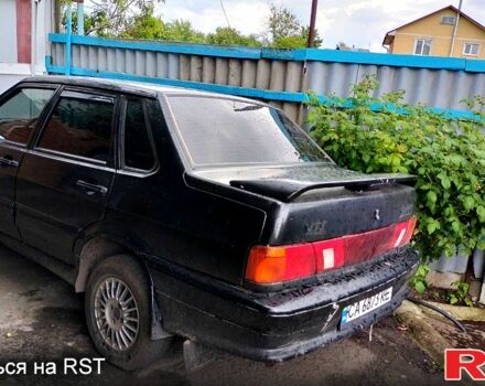 Черный ВАЗ 2115 Самара, объемом двигателя 1.6 л и пробегом 210 тыс. км за 1700 $, фото 2 на Automoto.ua