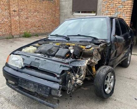 Черный ВАЗ 2115 Самара, объемом двигателя 1.6 л и пробегом 155 тыс. км за 999 $, фото 2 на Automoto.ua