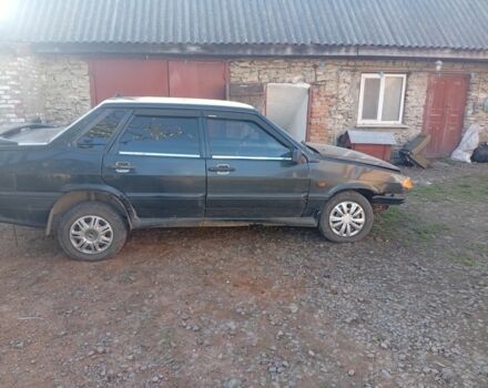 Чорний ВАЗ 2115 Самара, об'ємом двигуна 1.6 л та пробігом 65 тис. км за 760 $, фото 3 на Automoto.ua