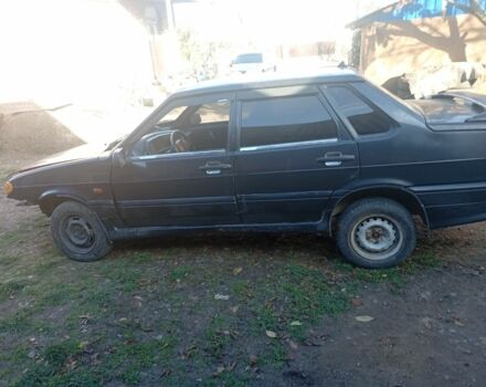 Чорний ВАЗ 2115 Самара, об'ємом двигуна 1.6 л та пробігом 65 тис. км за 760 $, фото 7 на Automoto.ua