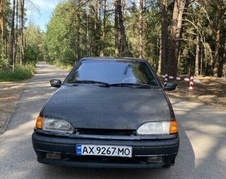 Черный ВАЗ 2115 Самара, объемом двигателя 1.6 л и пробегом 100 тыс. км за 1000 $, фото 2 на Automoto.ua