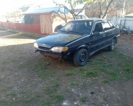 Чорний ВАЗ 2115 Самара, об'ємом двигуна 1.6 л та пробігом 65 тис. км за 760 $, фото 9 на Automoto.ua