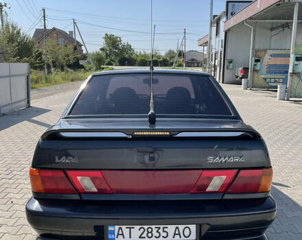 Чорний ВАЗ 2115 Самара, об'ємом двигуна 1.5 л та пробігом 324 тис. км за 2350 $, фото 6 на Automoto.ua