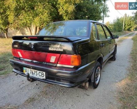 Черный ВАЗ 2115 Самара, объемом двигателя 1.6 л и пробегом 65 тыс. км за 2300 $, фото 2 на Automoto.ua
