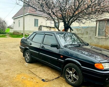 Черный ВАЗ 2115 Самара, объемом двигателя 1.6 л и пробегом 197 тыс. км за 1800 $, фото 1 на Automoto.ua