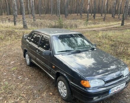 Черный ВАЗ 2115 Самара, объемом двигателя 1.6 л и пробегом 87 тыс. км за 2300 $, фото 2 на Automoto.ua