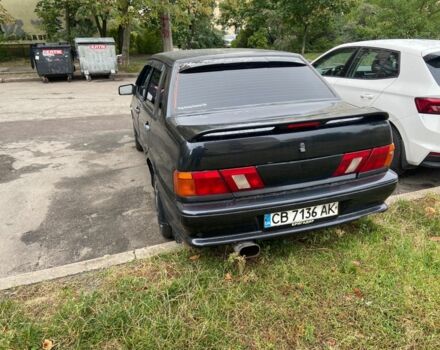 Черный ВАЗ 2115 Самара, объемом двигателя 1.6 л и пробегом 420 тыс. км за 2000 $, фото 4 на Automoto.ua