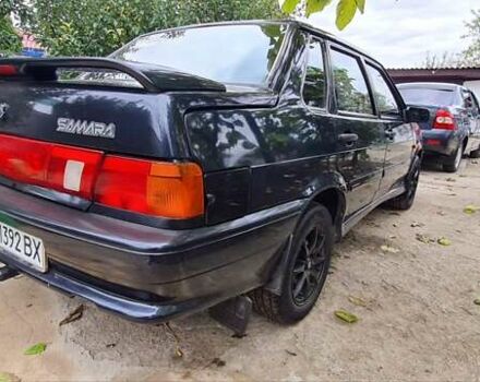 Черный ВАЗ 2115 Самара, объемом двигателя 1.6 л и пробегом 110 тыс. км за 2600 $, фото 1 на Automoto.ua