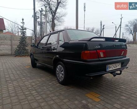 Чорний ВАЗ 2115 Самара, об'ємом двигуна 1.6 л та пробігом 190 тис. км за 1800 $, фото 9 на Automoto.ua