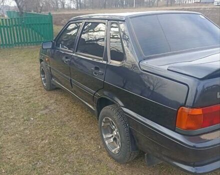 Чорний ВАЗ 2115 Самара, об'ємом двигуна 1.6 л та пробігом 183 тис. км за 2200 $, фото 4 на Automoto.ua