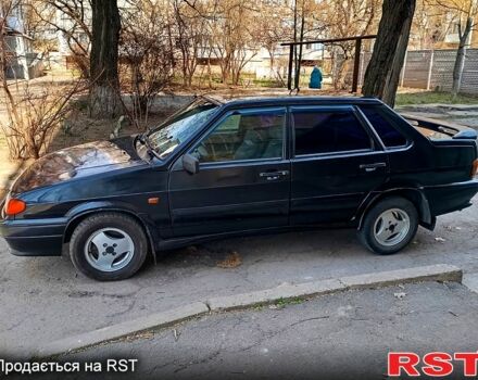 Черный ВАЗ 2115 Самара, объемом двигателя 1.6 л и пробегом 390 тыс. км за 2399 $, фото 1 на Automoto.ua