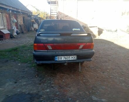 Чорний ВАЗ 2115 Самара, об'ємом двигуна 1.6 л та пробігом 65 тис. км за 760 $, фото 5 на Automoto.ua