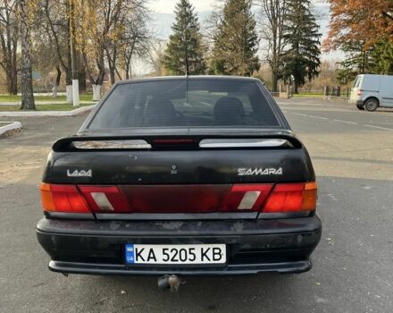 Чорний ВАЗ 2115 Самара, об'ємом двигуна 1.6 л та пробігом 220 тис. км за 2000 $, фото 2 на Automoto.ua