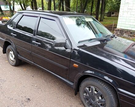 Черный ВАЗ 2115 Самара, объемом двигателя 1 л и пробегом 155 тыс. км за 1900 $, фото 2 на Automoto.ua