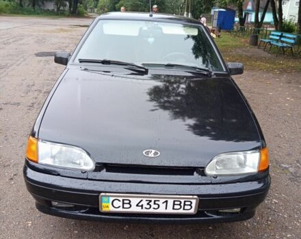 Черный ВАЗ 2115 Самара, объемом двигателя 1 л и пробегом 155 тыс. км за 1900 $, фото 4 на Automoto.ua