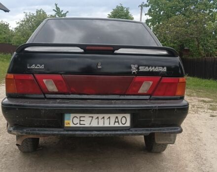 Черный ВАЗ 2115 Самара, объемом двигателя 1.6 л и пробегом 500 тыс. км за 1000 $, фото 5 на Automoto.ua