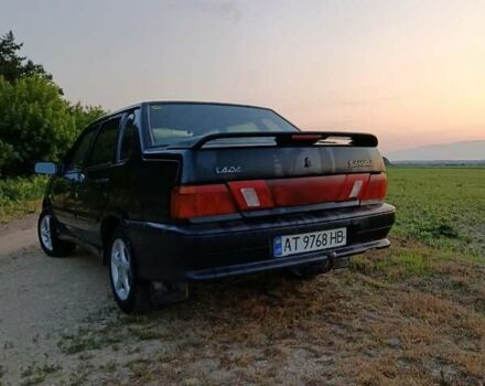 Черный ВАЗ 2115 Самара, объемом двигателя 1.6 л и пробегом 181 тыс. км за 1850 $, фото 4 на Automoto.ua