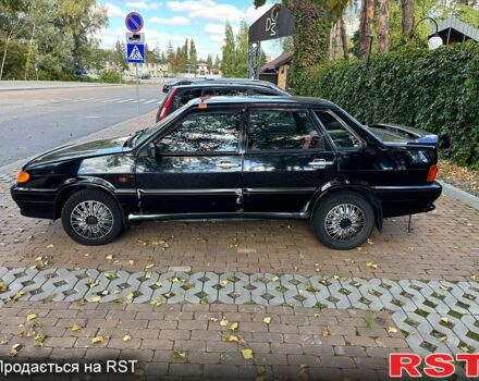 Черный ВАЗ 2115 Самара, объемом двигателя 1.6 л и пробегом 180 тыс. км за 1800 $, фото 1 на Automoto.ua
