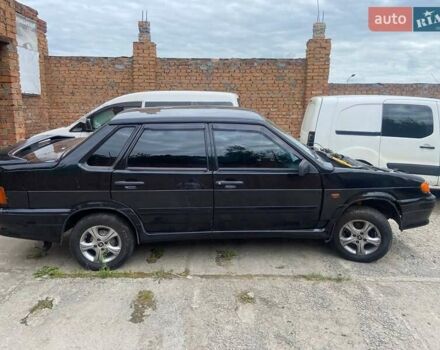 Черный ВАЗ 2115 Самара, объемом двигателя 1.6 л и пробегом 155 тыс. км за 999 $, фото 6 на Automoto.ua