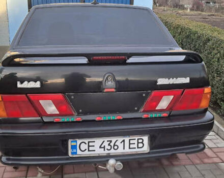 Черный ВАЗ 2115 Самара, объемом двигателя 1.6 л и пробегом 89 тыс. км за 2800 $, фото 2 на Automoto.ua