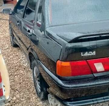 Черный ВАЗ 2115 Самара, объемом двигателя 1.6 л и пробегом 300 тыс. км за 2500 $, фото 2 на Automoto.ua