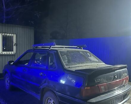 Чорний ВАЗ 2115 Самара, об'ємом двигуна 1.6 л та пробігом 193 тис. км за 800 $, фото 2 на Automoto.ua