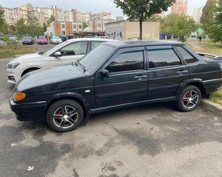 Черный ВАЗ 2115 Самара, объемом двигателя 1.6 л и пробегом 420 тыс. км за 2000 $, фото 3 на Automoto.ua