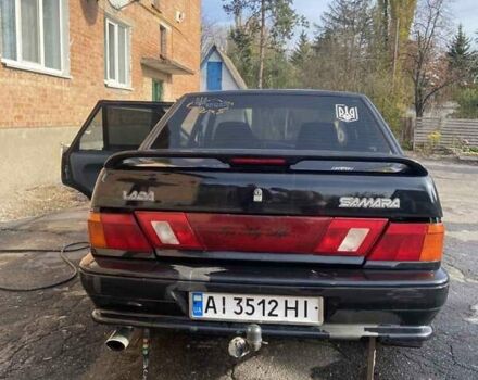 Чорний ВАЗ 2115 Самара, об'ємом двигуна 1.6 л та пробігом 305 тис. км за 2200 $, фото 2 на Automoto.ua